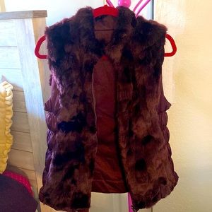 Beautiful fur half jacket